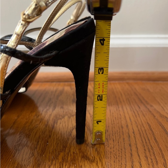 Sam Edelman black and gold heels - Picture 5 of 7